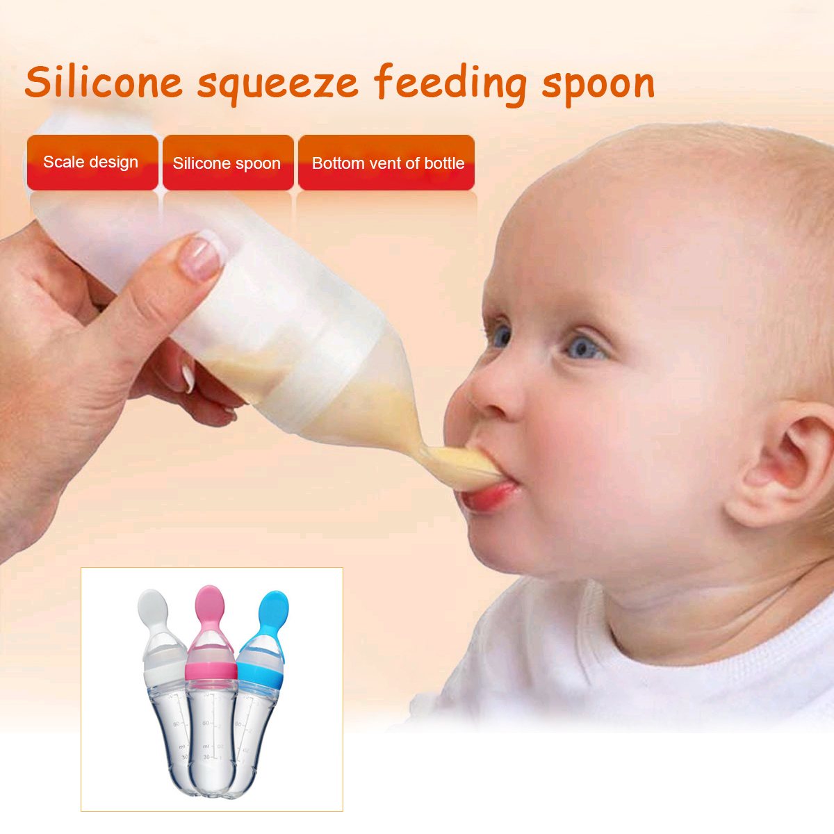 baby food feeder spoon